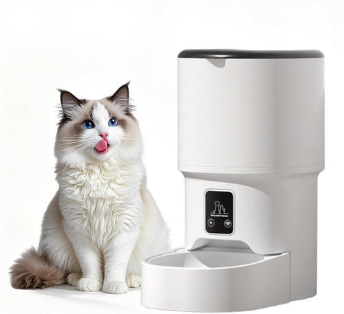 Automatic Pet Feeder 4L with Wi-Fi & Timer | Petbuds