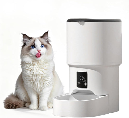 Automatic Pet Feeder 4L with Wi-Fi & Timer | Petbuds