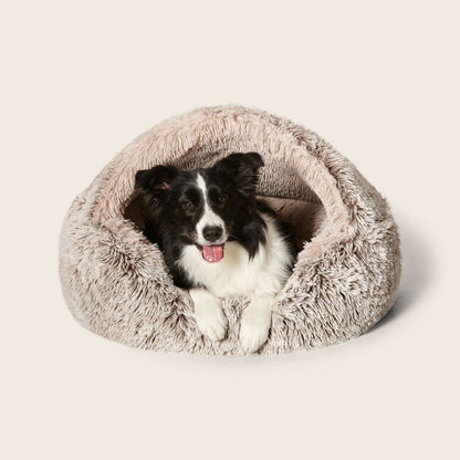 Calming Hoodie Cuddler Dog Bed