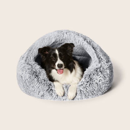 Calming Hoodie Cuddler Dog Bed