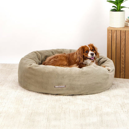 Luxe Fur Cuddler Dog Bed