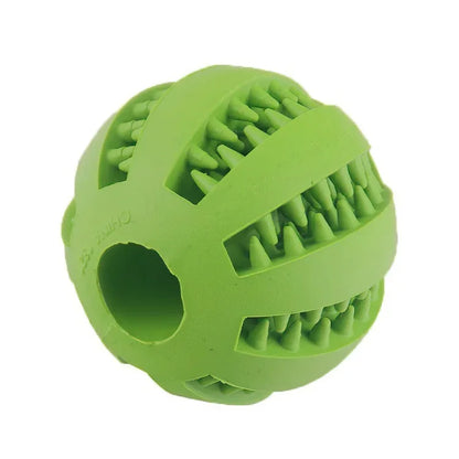 Interactive and non-toxic toy ball for dogs and cats.