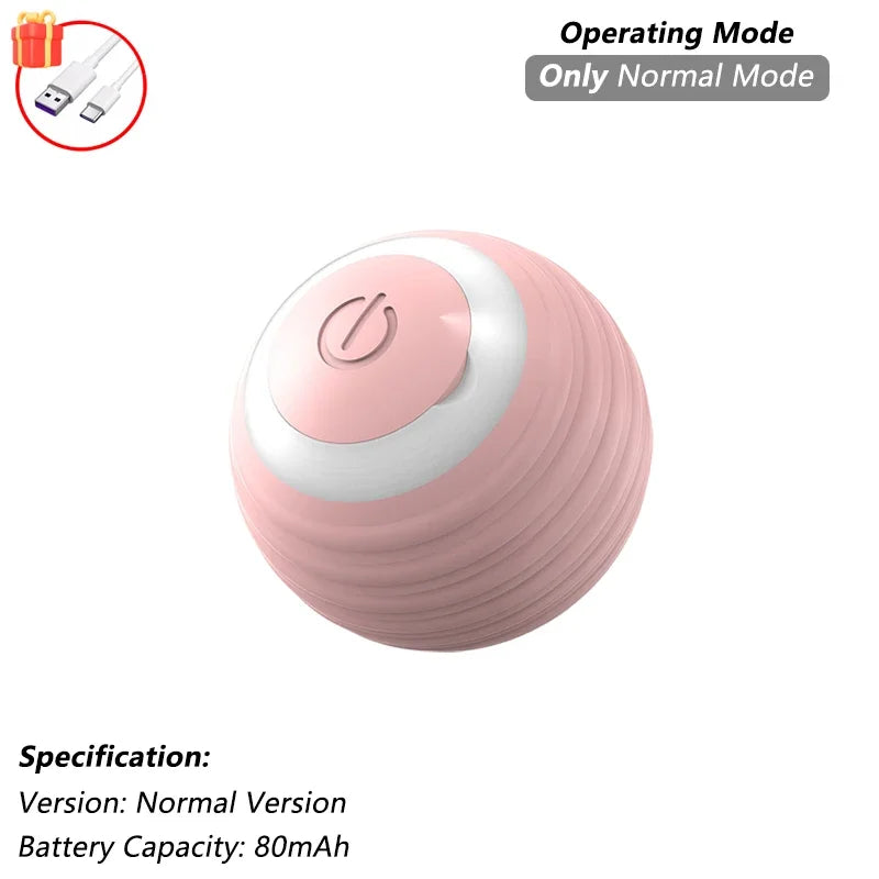 Interactive Pet Ball for Cats, Automatic Smart Spinning Ball