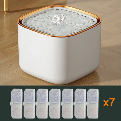 Pet Water Fountain with USB Pump and Filter 3L Automatic