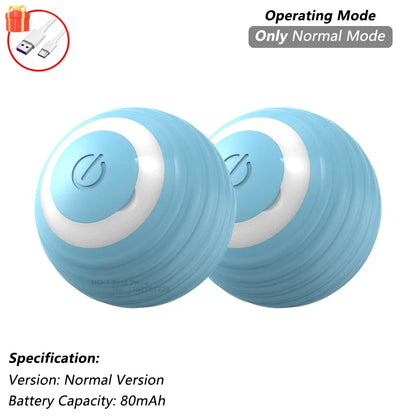 Interactive Pet Ball for Cats, Automatic Smart Spinning Ball