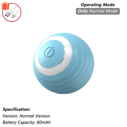 Interactive Pet Ball for Cats, Automatic Smart Spinning Ball
