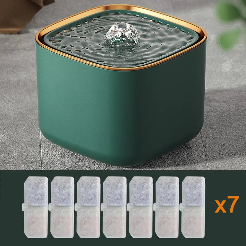 Pet Water Fountain with USB Pump and Filter 3L Automatic